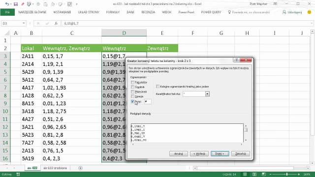 Jak rozdzielić dane w komórce Excel i uprościć swoją pracę? Jak rozdzielić dane w komórce Excel i uprościć swoją pracę?