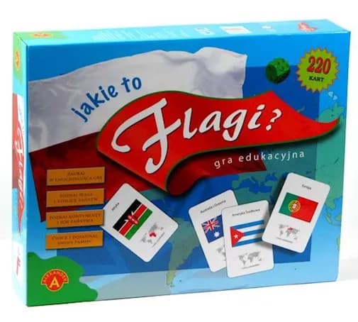 Jakie to flagi gra edukacyjna - nauka flag w zabawny sposób Jakie to flagi gra edukacyjna - nauka flag w zabawny sposób