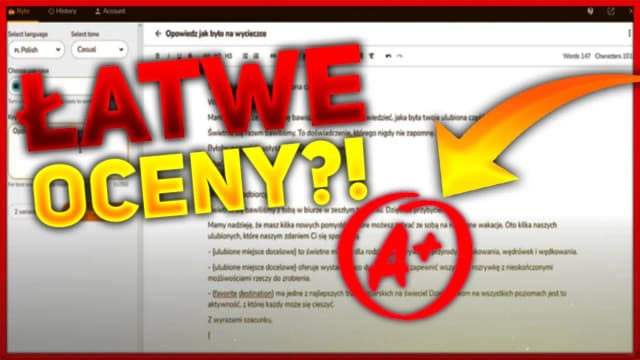 Aplikacja która napisze za ciebie rozprawkę - ułatw sobie naukę Aplikacja która napisze za ciebie rozprawkę - ułatw sobie naukę