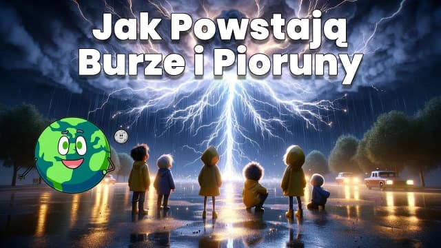 Jak powstaje burza? Edukacyjny film dla dzieci o bezpieczeństwie Jak powstaje burza? Edukacyjny film dla dzieci o bezpieczeństwie